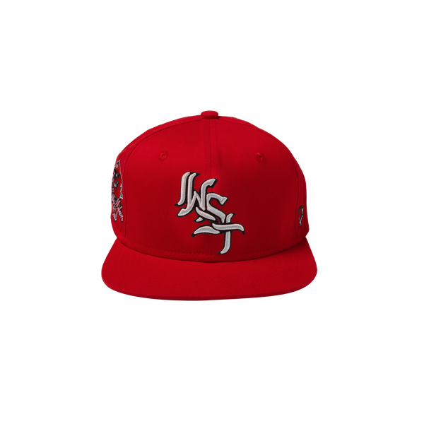 West Milan Club Fitted Cap Red