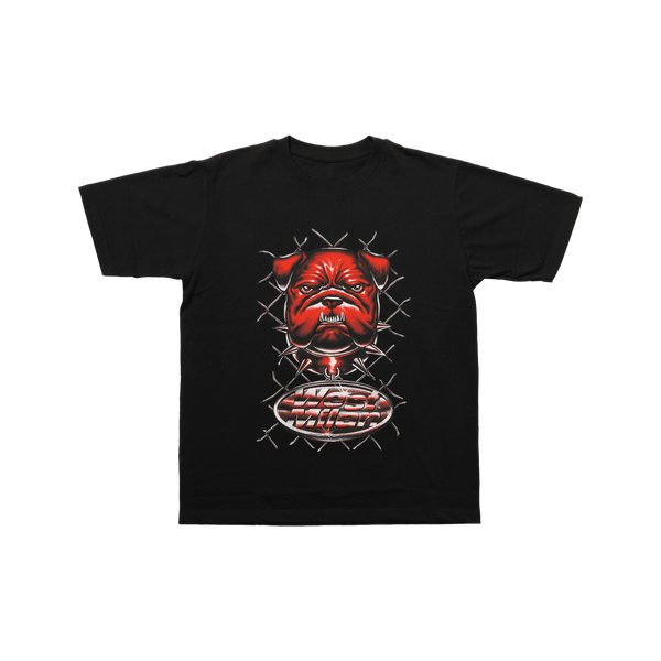 Angry West Tee Black