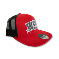 WEST STEEL TRUCKER HAT RED