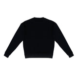 [RESERVED SALE] WEST STEEL CREWNECK BLACK