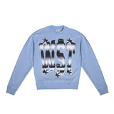[RESERVED SALE] WEST STEEL CREWNECK BABYBLUE