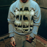 [RESERVED SALE] WEST STEEL CREWNECK BABYBLUE