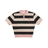 [RESERVED SALE] Cholo Embroidered Womens Cropped Polo